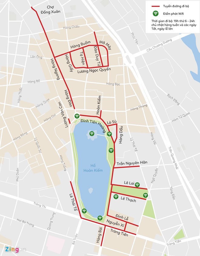 Hà Nội sẽ tăng cường nhà vệ sinh ở khu phố đi bộ ảnh 2