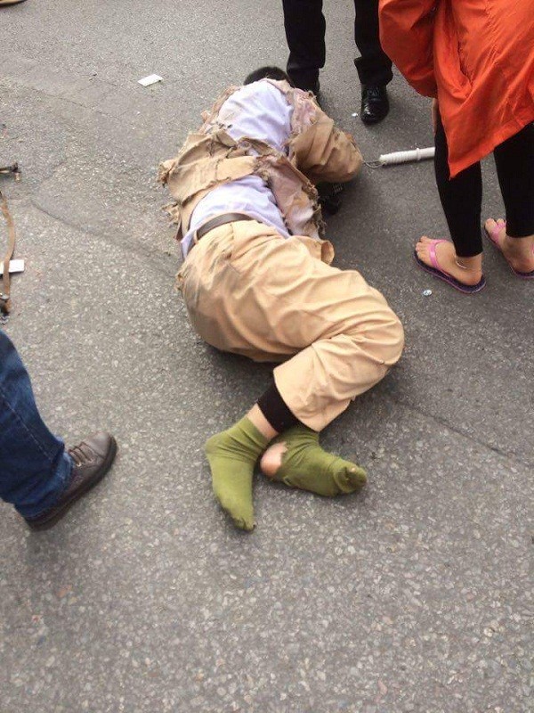 Xác định chủ nhân xe tải kéo lê CSGT 20m ở Hưng Yên ảnh 2