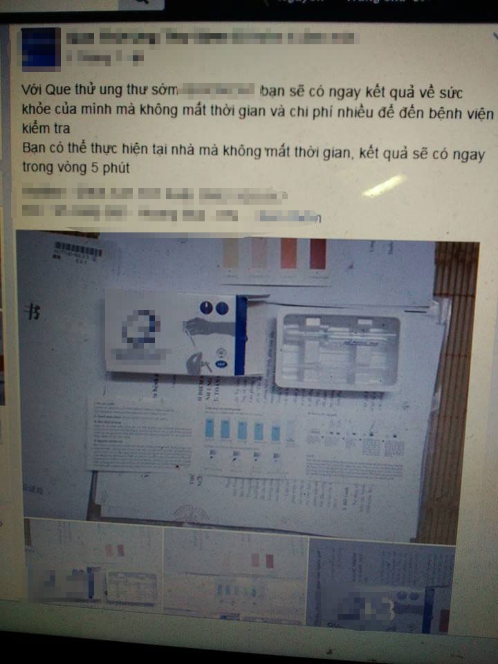 Ma trận que thử ung thư 'bủa vây' người bệnh ảnh 1