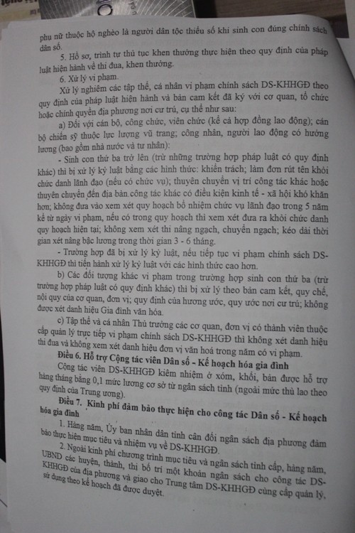 Nghệ An: Xóa quy định xử phạt người sinh con thứ 3 ảnh 4