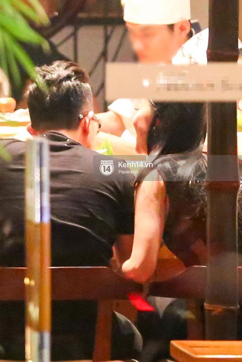 Linh Nga vô tư hôn người đàn ông lạ mặt trong nhà hàng ảnh 3