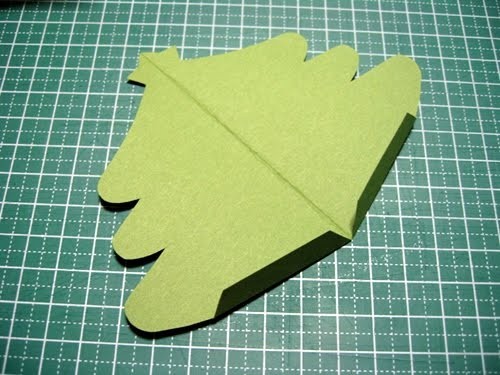 Cách làm 4 mẫu thiệp giáng sinh hình cây thông siêu dễ thương ảnh 13