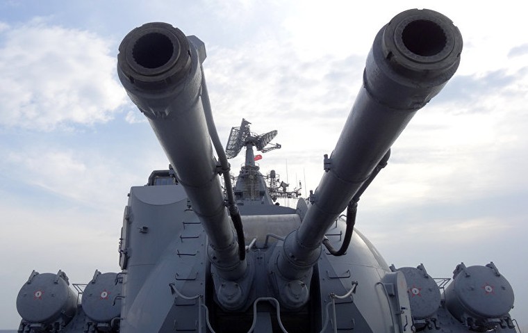 Cận cảnh dàn vũ khí khủng trên tuần dương hạm Moskva tại Syria ảnh 8