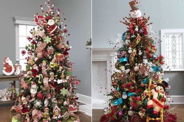 10 gợi ý trang trí cây thông thật lộng lẫy đón Giáng sinh 2015 ảnh 6