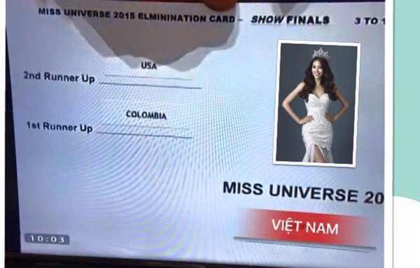 Cười bò loạt ảnh chế sự cố trao nhầm vương miện Hoa hậu hoàn vũ 2015 ảnh 4