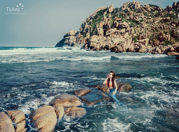 'Nàng tiên cá Quảng Nam' khiến dư luận xôn xao là ai? ảnh 1