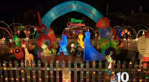 Xây nhà phát sáng đón Giáng sinh cùng bố mẹ trên thiên đường ảnh 4