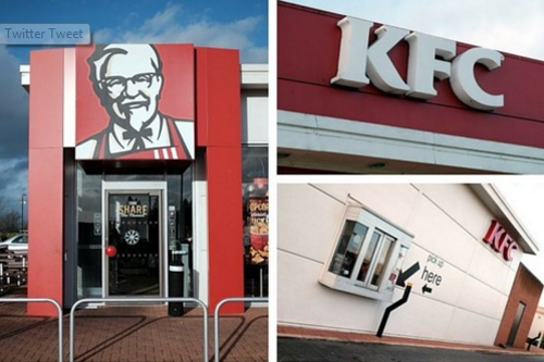 'Ông già Noel' đi cướp gà rán KFC ảnh 1