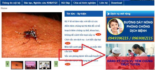 Các bước đăng kí tiêm vắc xin 5 trong 1 dịch vụ Pentaxim ở Hà Nội ảnh 2