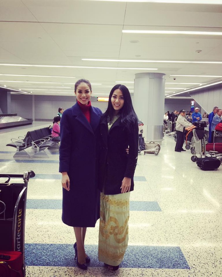 Phạm Hương ‘đọ sắc’ với Hoa hậu Philippines, Myanmar tại Mỹ ảnh 2