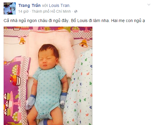 Người cha bí ẩn của con gái Trang Trần bất ngờ lộ diện? ảnh 3