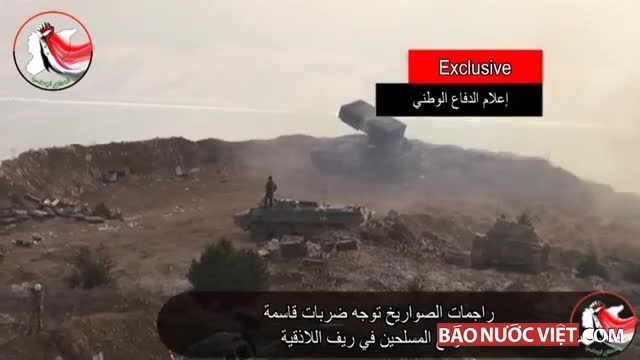 Báo Mỹ khâm phục sức mạnh hủy diệt của ‘Hỏa thần’ TOS-1 ở Syria ảnh 2