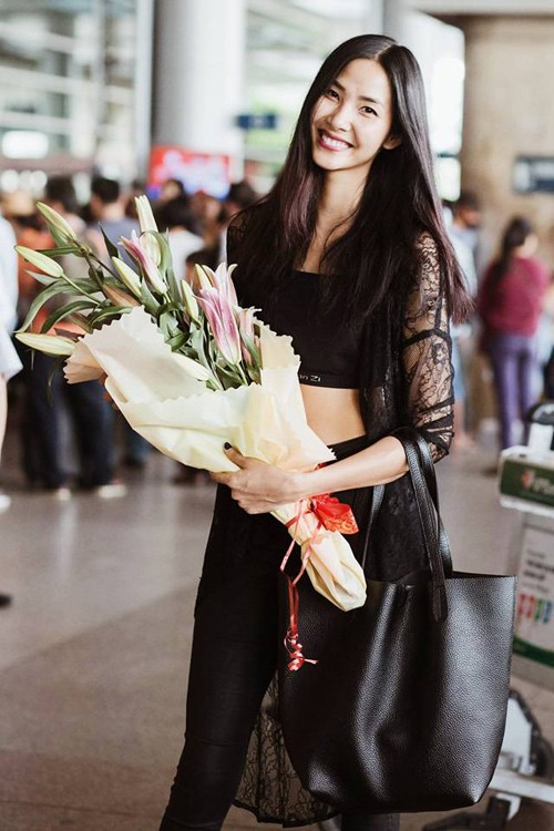 Hoa hậu Phạm Hương, Kỳ Duyên gửi lời chúc năm mới 2016 ảnh 4