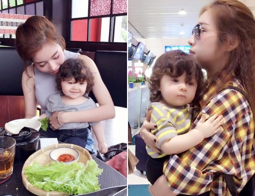 Bộ sưu tập đồ đôi mẹ - con cực 'chất' của Elly Trần ảnh 13