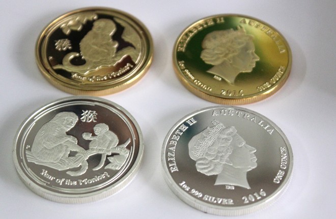 TP.HCM: Phát sốt loạt tiền hình khỉ mừng năm mới 2016 ảnh 5