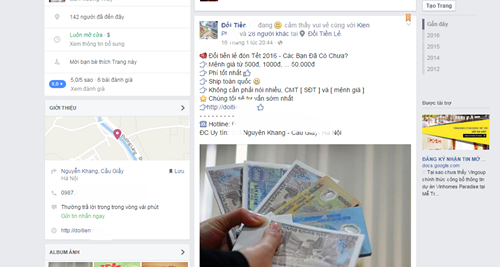 Dịch vụ đổi tiền lẻ hốt bạc dịp cuối năm ảnh 2