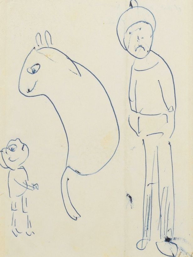 Sốc với hai bức tranh nguệch ngoạc có giá hơn 500 triệu ảnh 1