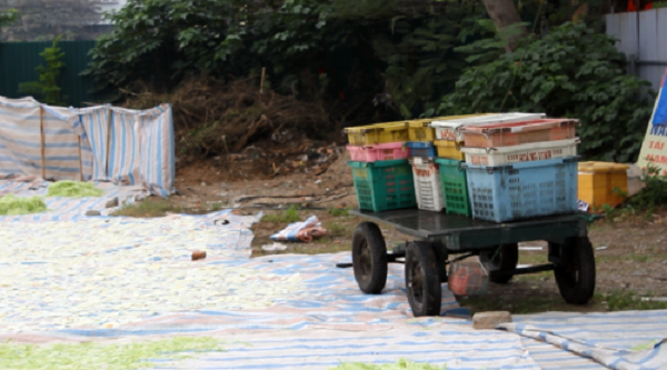 Kinh hoàng mứt tết phơi cạnh nhà vệ sinh ở làng nghề lớn nhất VN ảnh 8