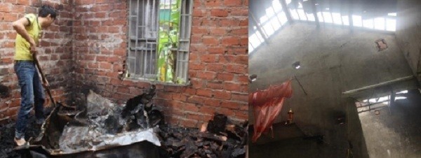 Hà Tĩnh: Xin tiền em không thành, anh đốt nhà, đập phá mồ mả ảnh 1