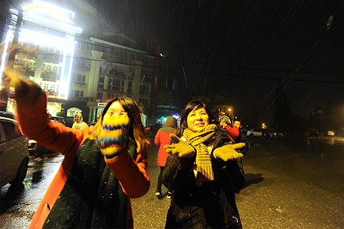 Những bức ảnh cực ‘độc’ chỉ có trong những ngày siêu rét ở Bắc Bộ ảnh 11