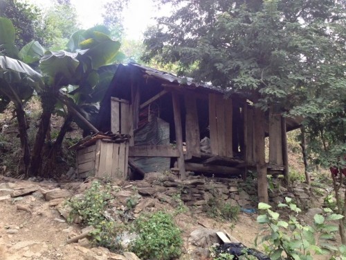 Rơi nước mắt cảnh 2 cụ già lạnh co ro trong ngôi nhà mục nát ảnh 1