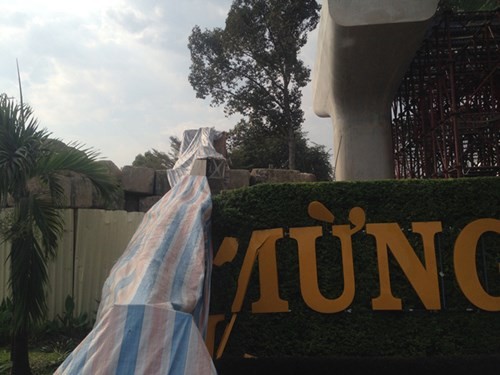 Sập cần cẩu thi công tuyến metro TP.HCM ảnh 2