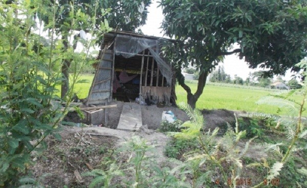 Nghịch tử giết chết mẹ rồi vùi xác dưới mương nước ảnh 2