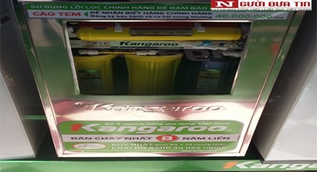Máy lọc nước Kangaroo vẫn quảng cáo quá đà? ảnh 2