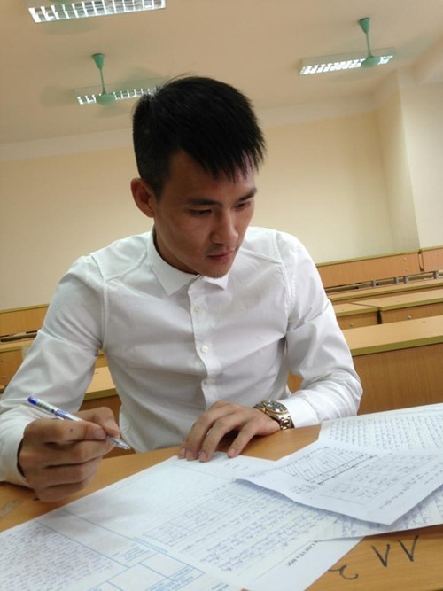 Công Vinh đỗ Đại học Luật Hà Nội với điểm số cao ảnh 1