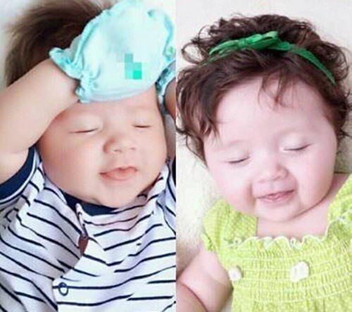 Cận mặt con trai đáng yêu của Elly Trần ảnh 3