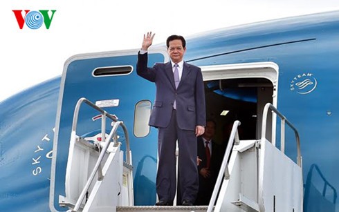 Thủ tướng Nguyễn Tấn Dũng tới California, Hoa Kỳ ảnh 1