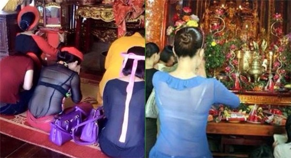 Các bạn trẻ hãy cất sự lố bịch ở nhà khi đi chùa! ảnh 1