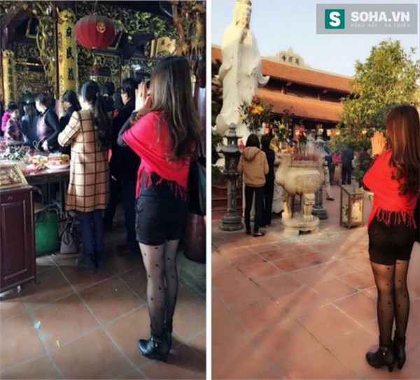 Các bạn trẻ hãy cất sự lố bịch ở nhà khi đi chùa! ảnh 3