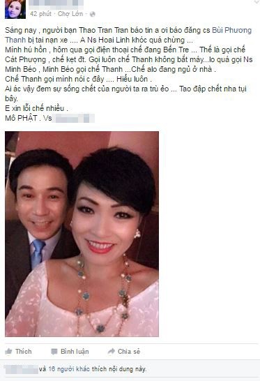 Phương Thanh bức xúc vì tin đồn gặp tai nạn và lừa mất nhà ảnh 1