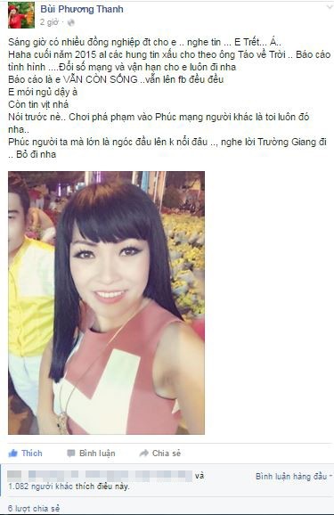 Phương Thanh bức xúc vì tin đồn gặp tai nạn và lừa mất nhà ảnh 2