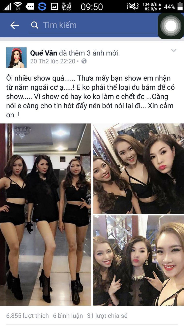 Quế Vân 'khoe' đắt show sau scandal với Trường Giang ảnh 3