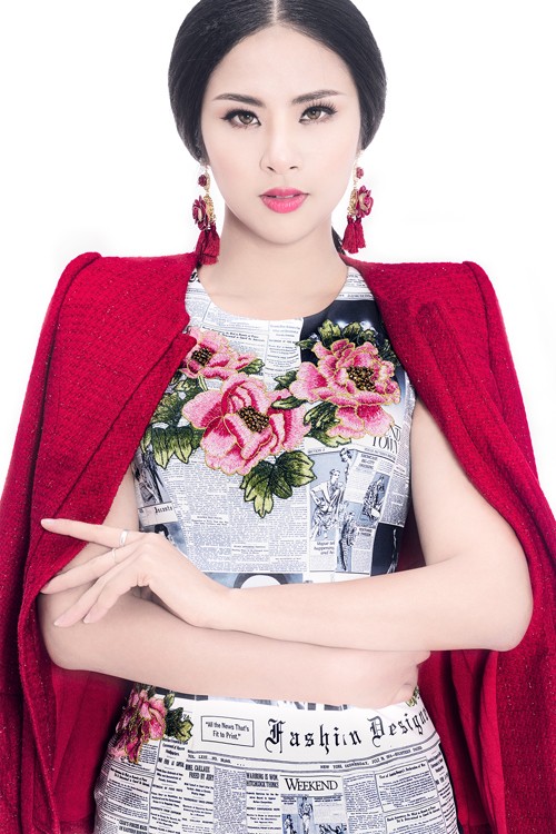 Ngọc Hân diện thời trang 'giấy báo' cực chất khoe vẻ quyến rũ ảnh 5