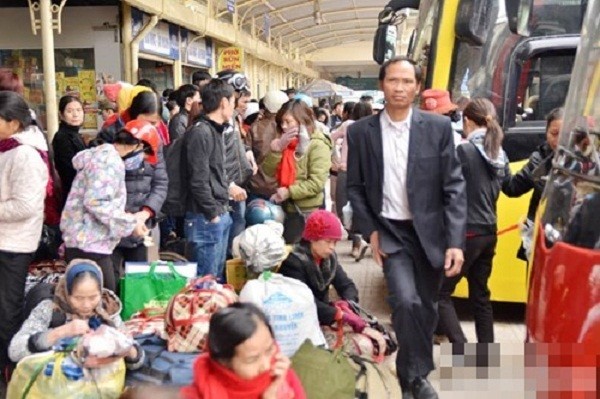 Hàng nghìn người chật vật rời Thủ đô dịp Tết Nguyên đán ảnh 7