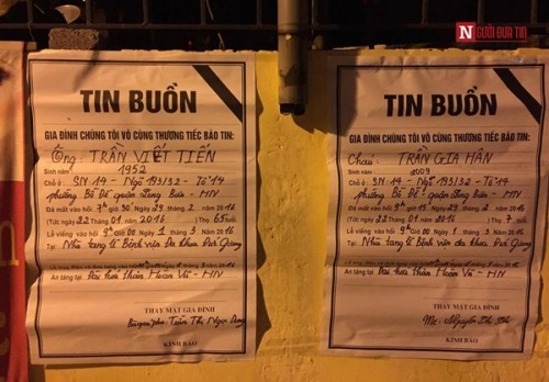 Tang thương gia đình nạn nhân vụ xe Camry tông 3 người chết ở HN ảnh 1