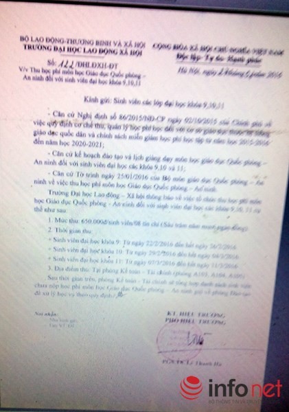 Hàng nghìn SV bàng hoàng bị trường 'truy thu' tiền học sau 2 năm ảnh 3