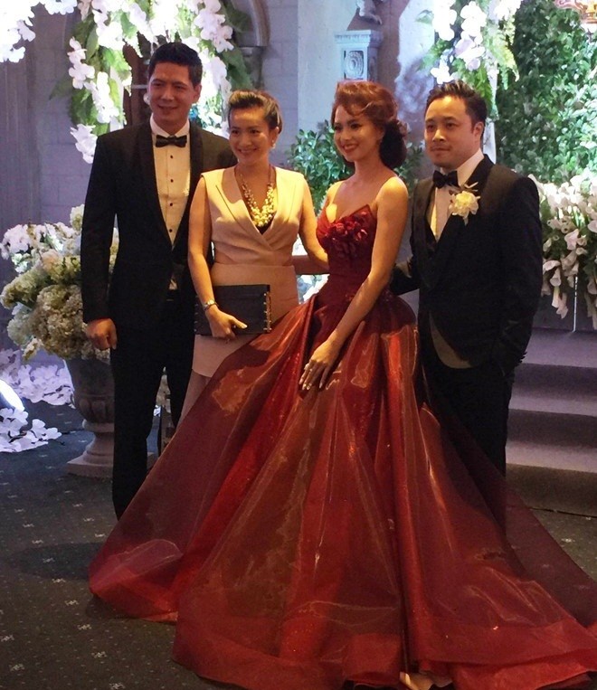 Toàn cảnh 'đám cưới ngàn sao' của Đinh Ngọc Diệp - Victor Vũ ảnh 9