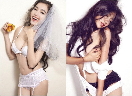 'Gái 2 con' Elly Trần diện áo crop top khoe 3 vòng bốc lửa ảnh 8