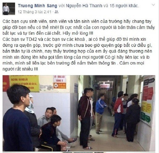 Vì túng quẫn, nữ sinh học giỏi cắn lưỡi tự tử ảnh 1