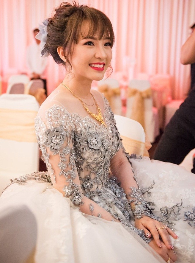 Mãn nhãn vẻ đẹp của nữ sinh ngân hàng - Cô dâu 9X của Nam Cường ảnh 2