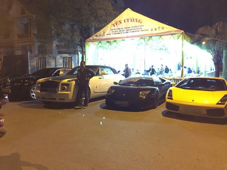 Choáng với dàn siêu xe trăm tỷ trong lễ rước dâu Á hậu Ngô Trà My ảnh 9