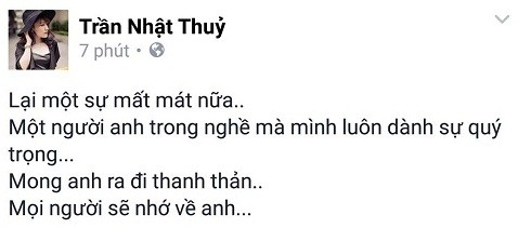 Cả showbiz Việt bàng hoàng, xót xa trước tin tức Trần Lập qua đời ảnh 10