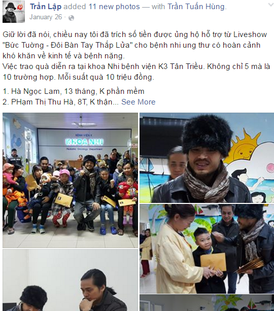 Nhìn lại nụ cười Trần Lập trong chặng đường 'chiến đấu' ung thư ảnh 16