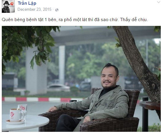 Nhìn lại nụ cười Trần Lập trong chặng đường 'chiến đấu' ung thư ảnh 8