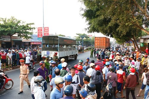 Đắk Lắk: Thai phụ bị xe container đâm tử vong tại chỗ ảnh 2