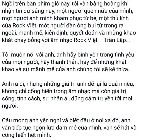 Bạn bè Trần Lập: Kẻ rơi lệ viết tâm thư, người ôn lại kỷ niệm ảnh 11